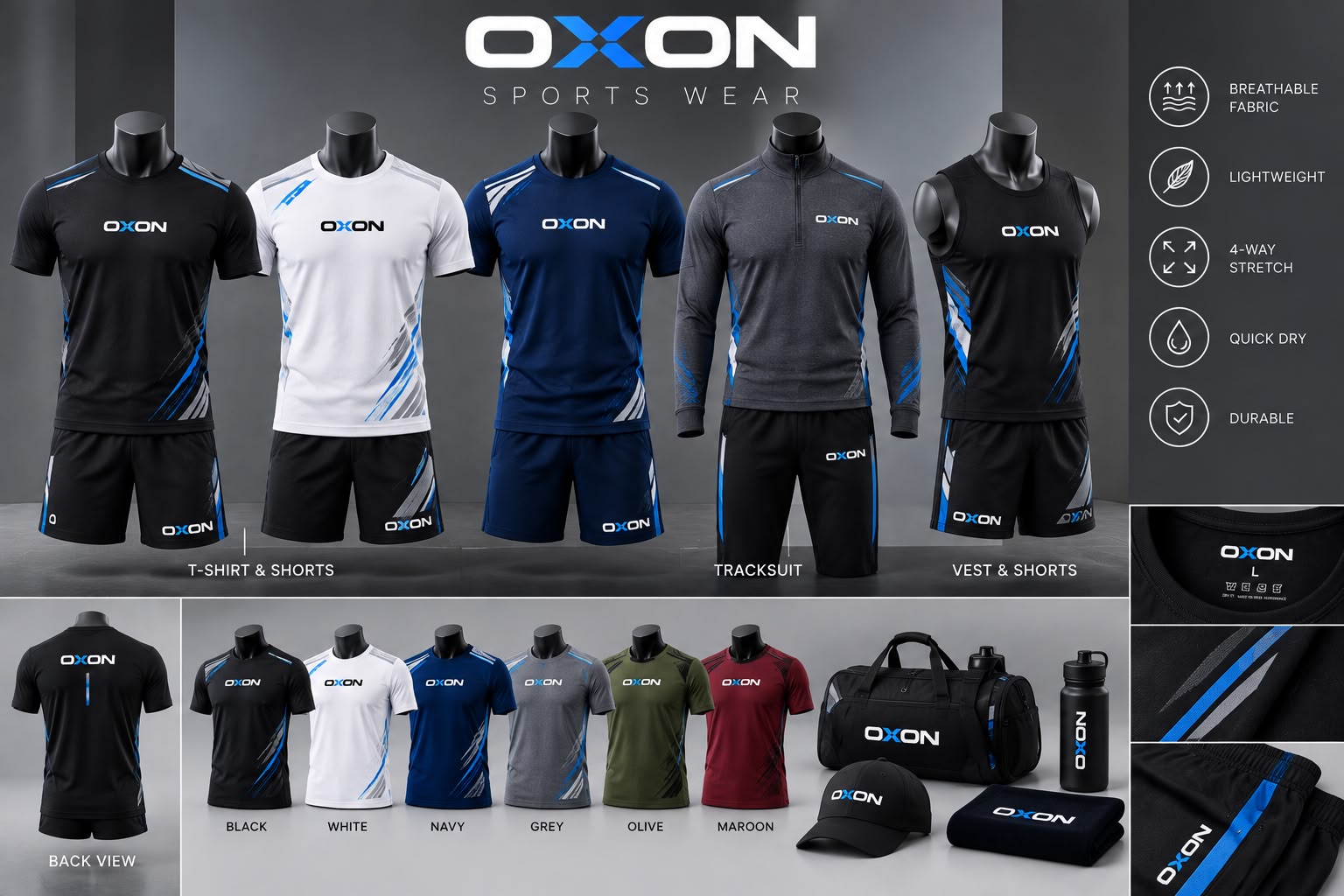 OXON Activewear collection